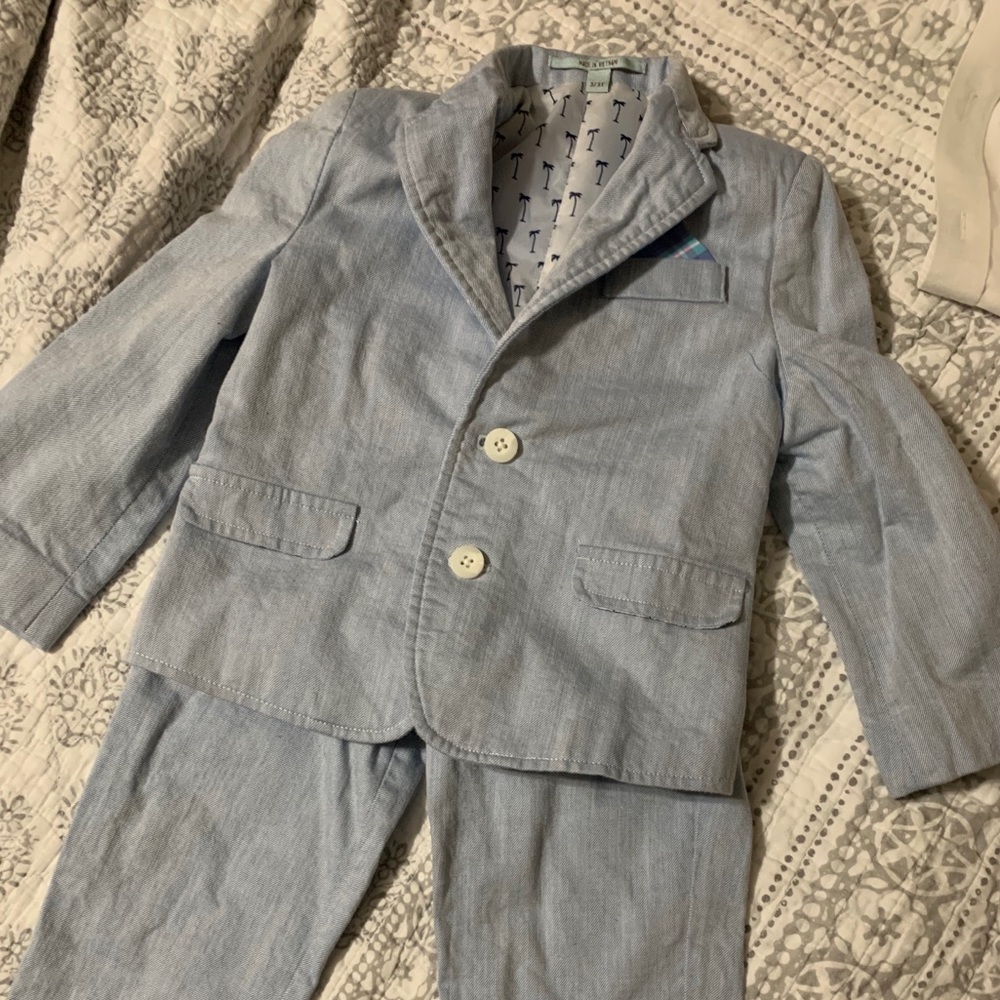 Class Club light blue suit